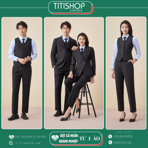 Đồng Phục Veston TITISHOP May Sẵn