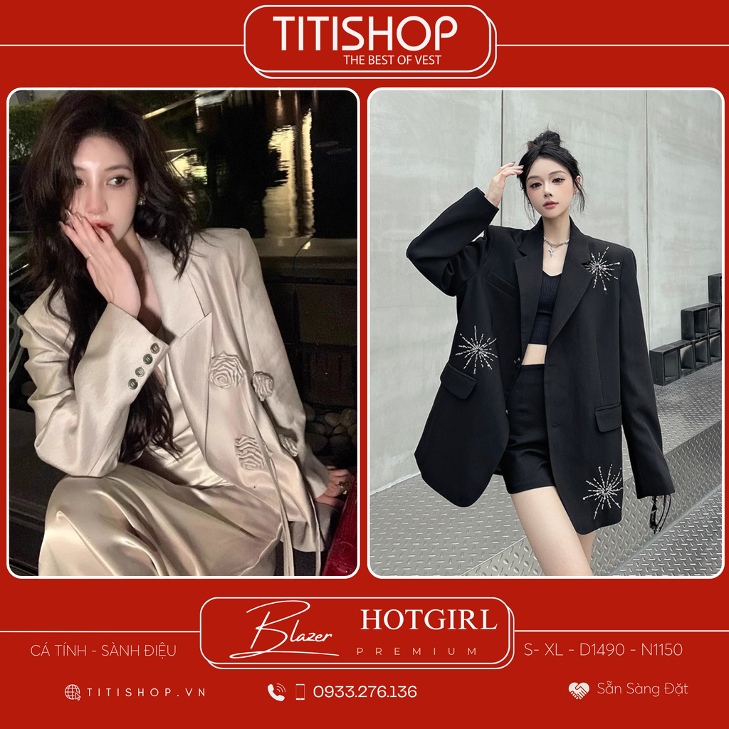 Áo Blazer Hotgirl  (S-XL)
