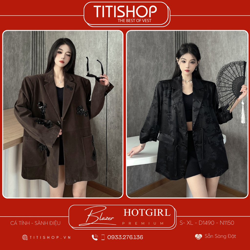 Áo Blazer Hotgirl  (S-XL)