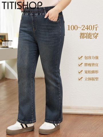 Quần JEAN Nữ Big Size ( 40-120KG ) Tại TITISHOP - 042