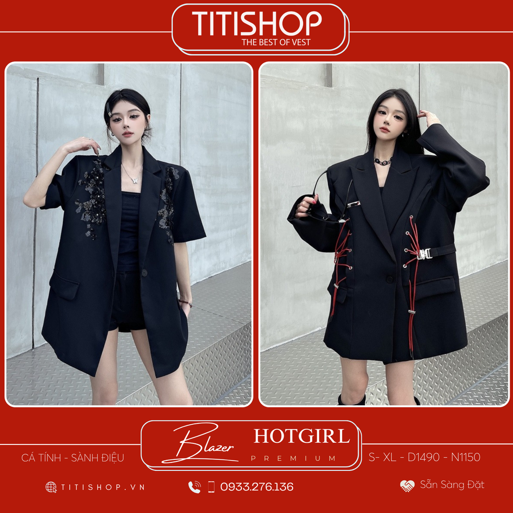 Áo Blazer Hotgirl  (S-XL)