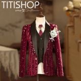 Vest Biểu Diễn Catwalk Bé Trai Titishop - 029