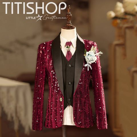Vest Biểu Diễn Catwalk Bé Trai Titishop - 029