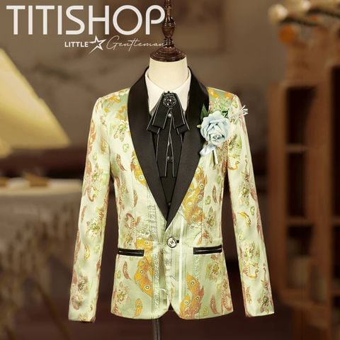 Vest Biểu Diễn Catwalk Bé Trai Titishop - 030