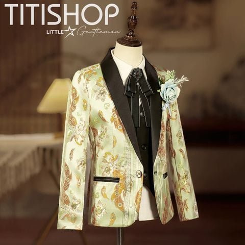 Vest Biểu Diễn Catwalk Bé Trai Titishop - 030