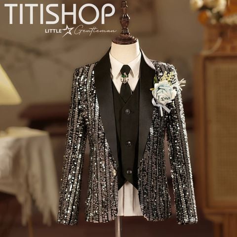 Vest Biểu Diễn Catwalk Bé Trai Titishop - 032