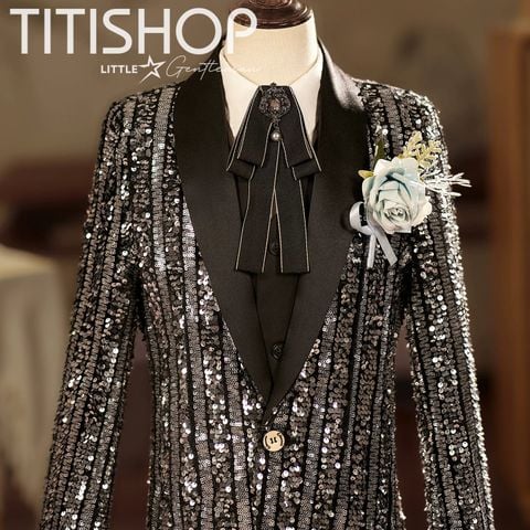 Vest Biểu Diễn Catwalk Bé Trai Titishop - 032