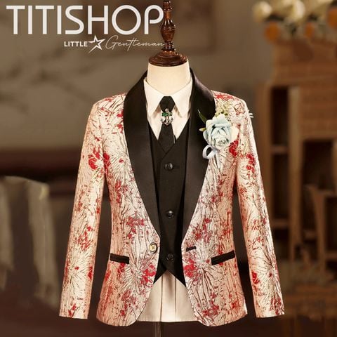 Vest Biểu Diễn Catwalk Bé Trai Titishop - 033