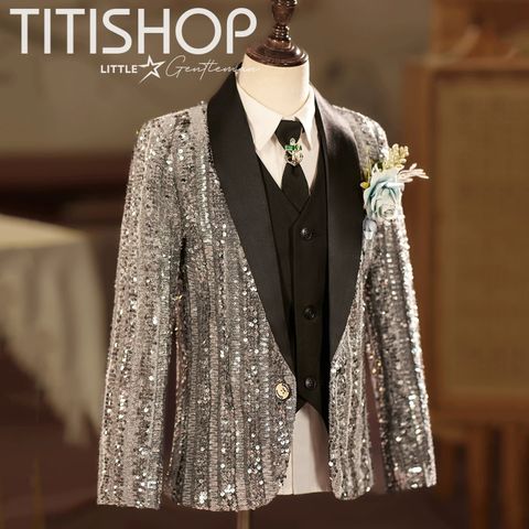 Vest Biểu Diễn Catwalk Bé Trai Titishop - 036