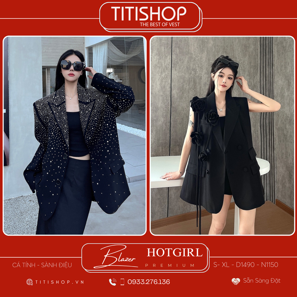 Áo Blazer Hotgirl  (S-XL)