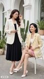 Áo Blazer Nữ Titishop Premium (S-4XL ) - 087