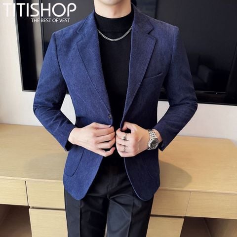Áo Blazer Qúy Ông Titishop (M-4XL)
