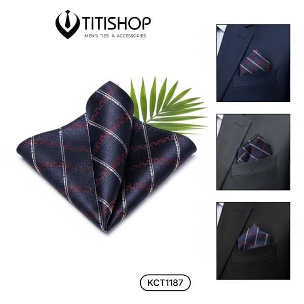 Pocket Square Titishop (Khăn Cài Túi ) - 009