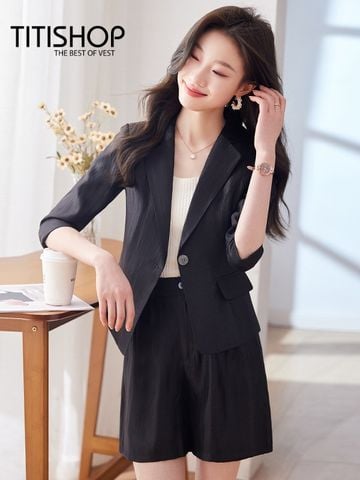 Áo Vest Nữ Mix Quần Short