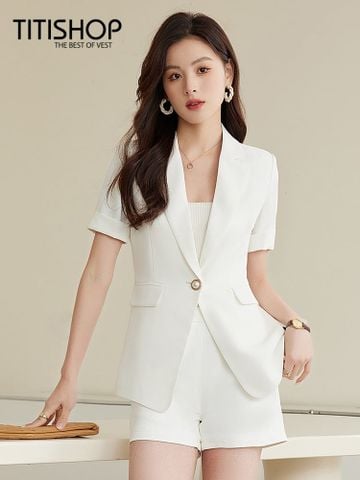 Áo Vest Nữ Mix Quần Short