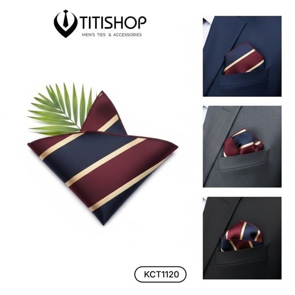 Pocket Square Titishop (Khăn Cài Túi ) - 010