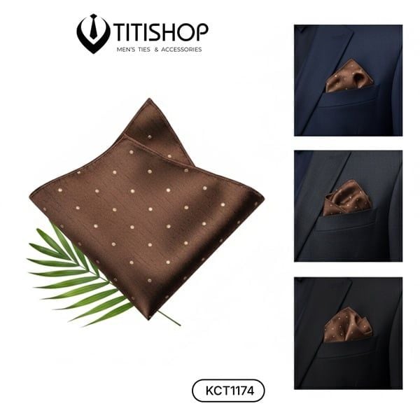 Pocket Square Titishop (Khăn Cài Túi ) - 011
