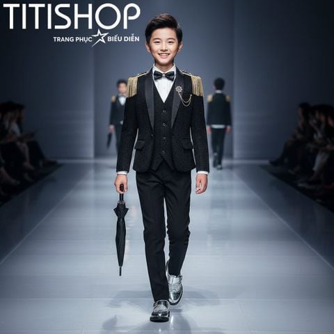Vest Biểu Diễn Catwalk Bé Trai Titishop