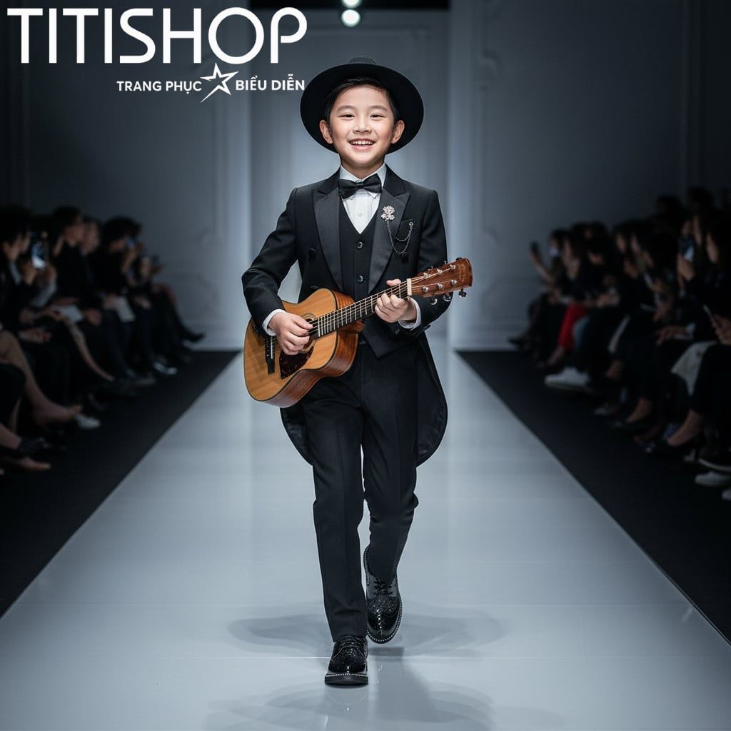 Vest Biểu Diễn Catwalk Bé Trai Titishop