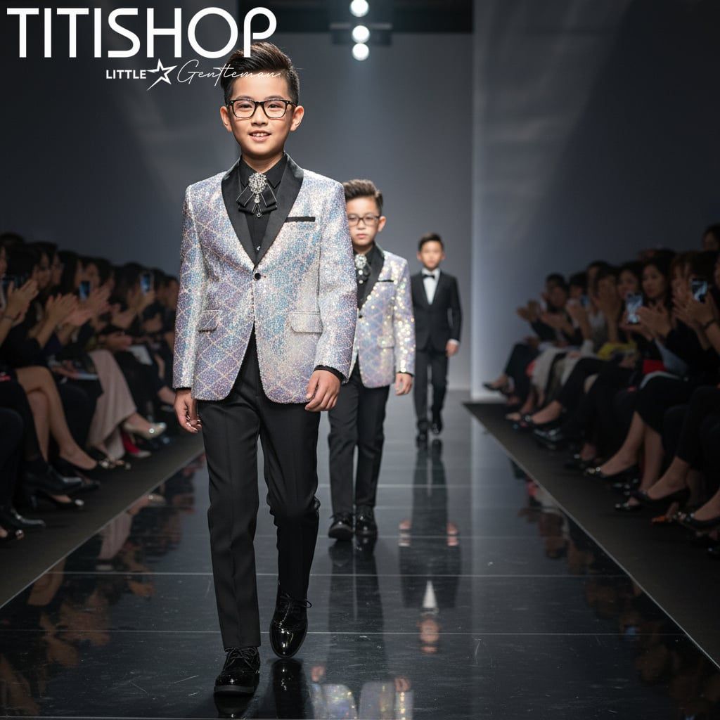 Vest Biểu Diễn Catwalk Bé Trai Titishop
