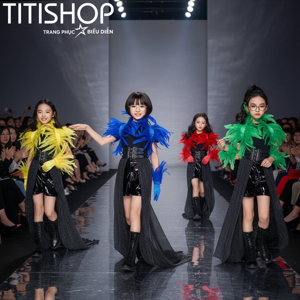 Sét Biểu Diễn Calwalk Bé Gái - 147