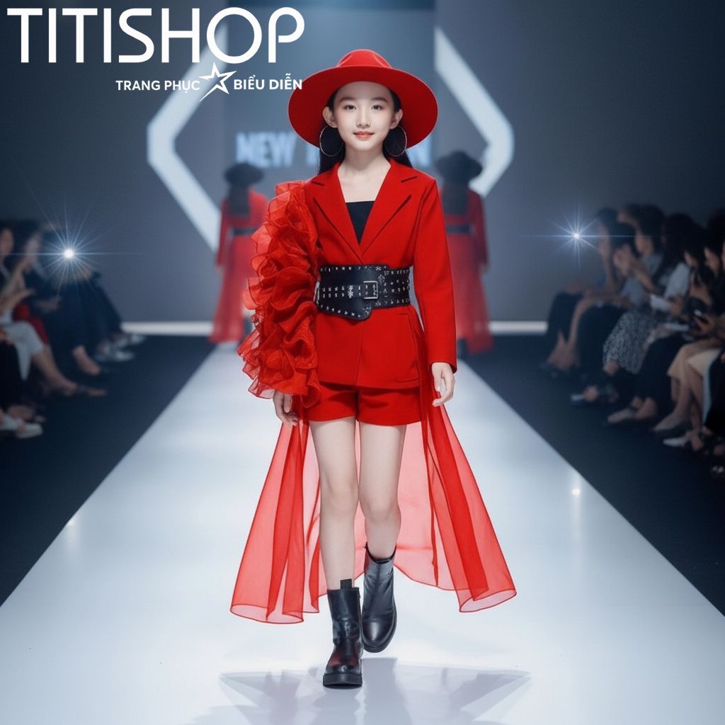 Sét Biểu Diễn Calwalk Bé Gái - 129