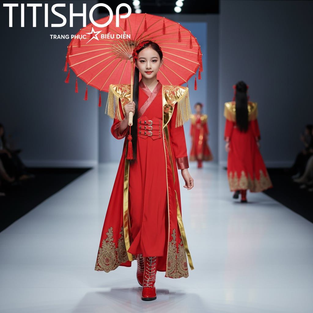 Sét Biểu Diễn Calwalk Bé Gái - 130