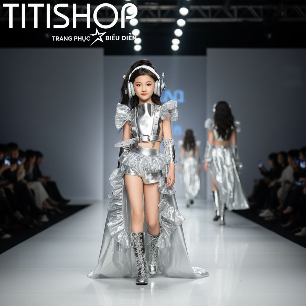 Sét Biểu Diễn Calwalk Bé Gái - 006