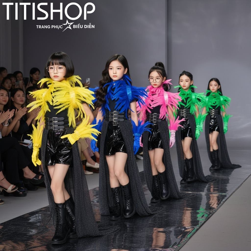 Sét Biểu Diễn Calwalk Bé Gái - 148