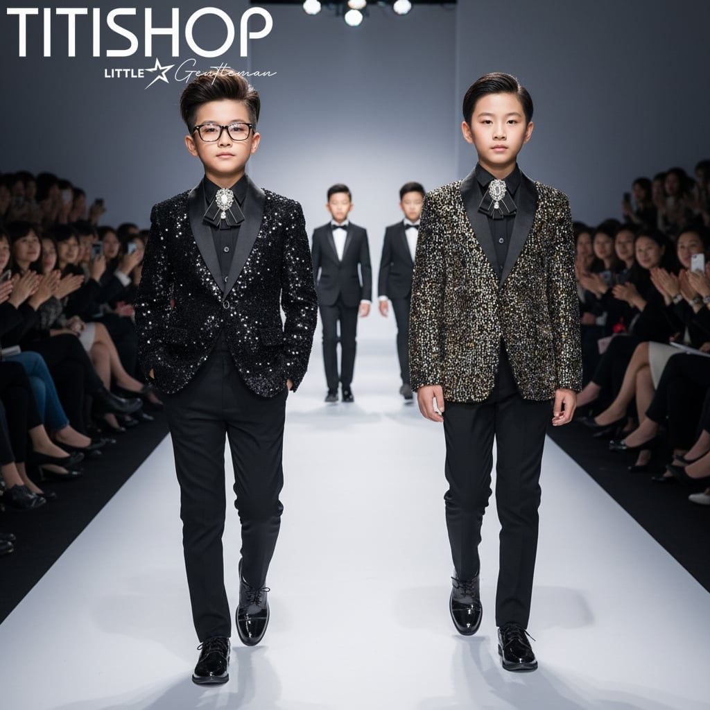 Vest Biểu Diễn Catwalk Bé Trai Titishop