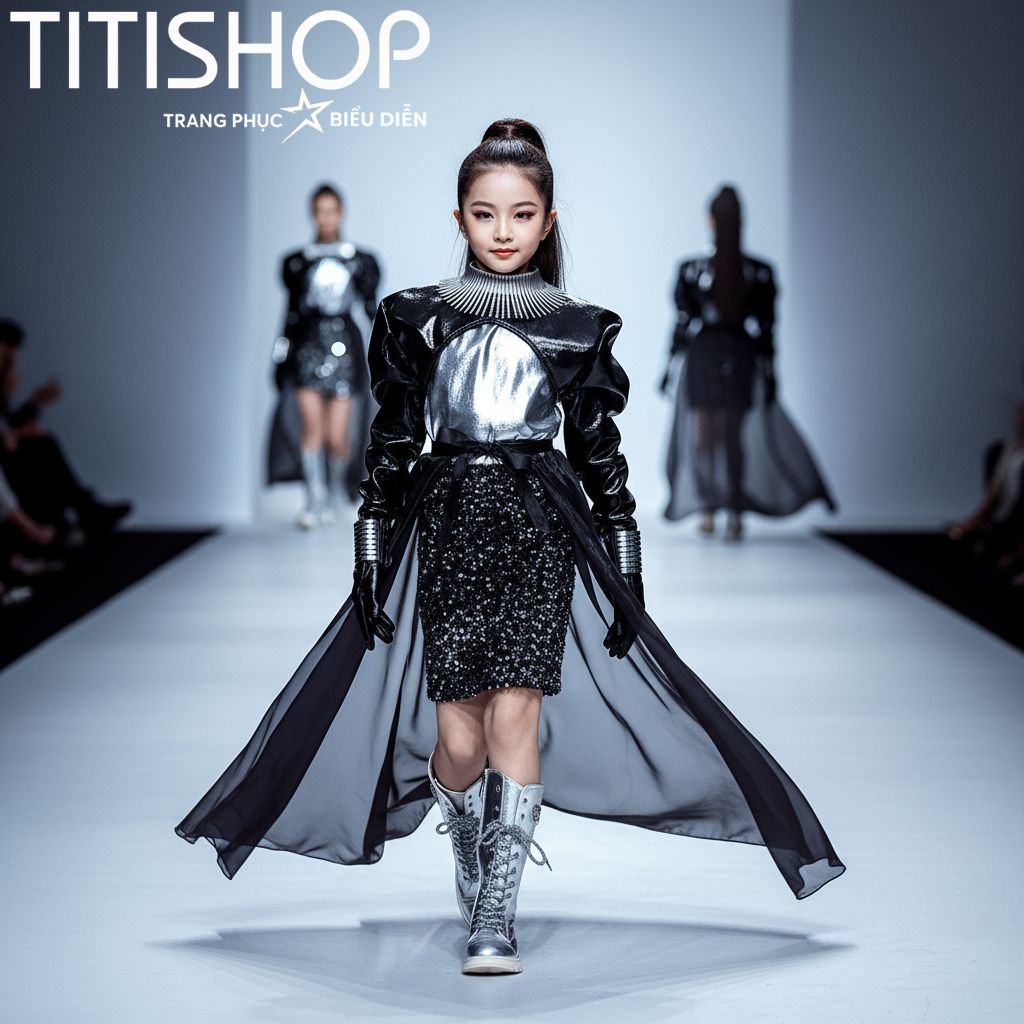 Sét Biểu Diễn Calwalk Bé Gái - 117