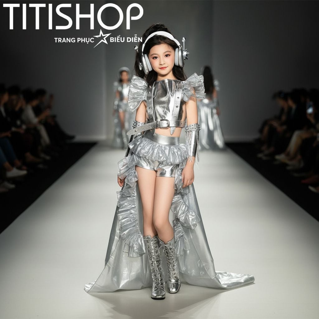 Sét Biểu Diễn Calwalk Bé Gái - 007