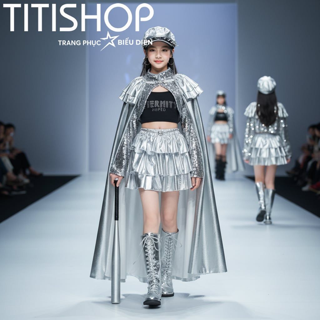 Sét Biểu Diễn Calwalk Bé Gái - 017