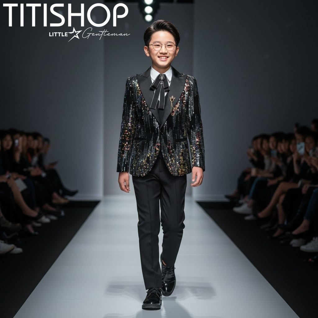 Vest Biểu Diễn Catwalk Bé Trai Titishop