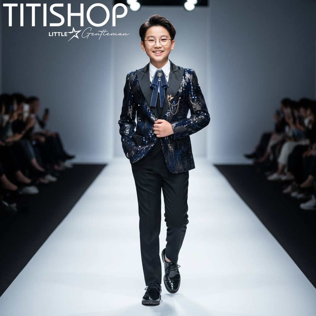 Vest Biểu Diễn Catwalk Bé Trai Titishop