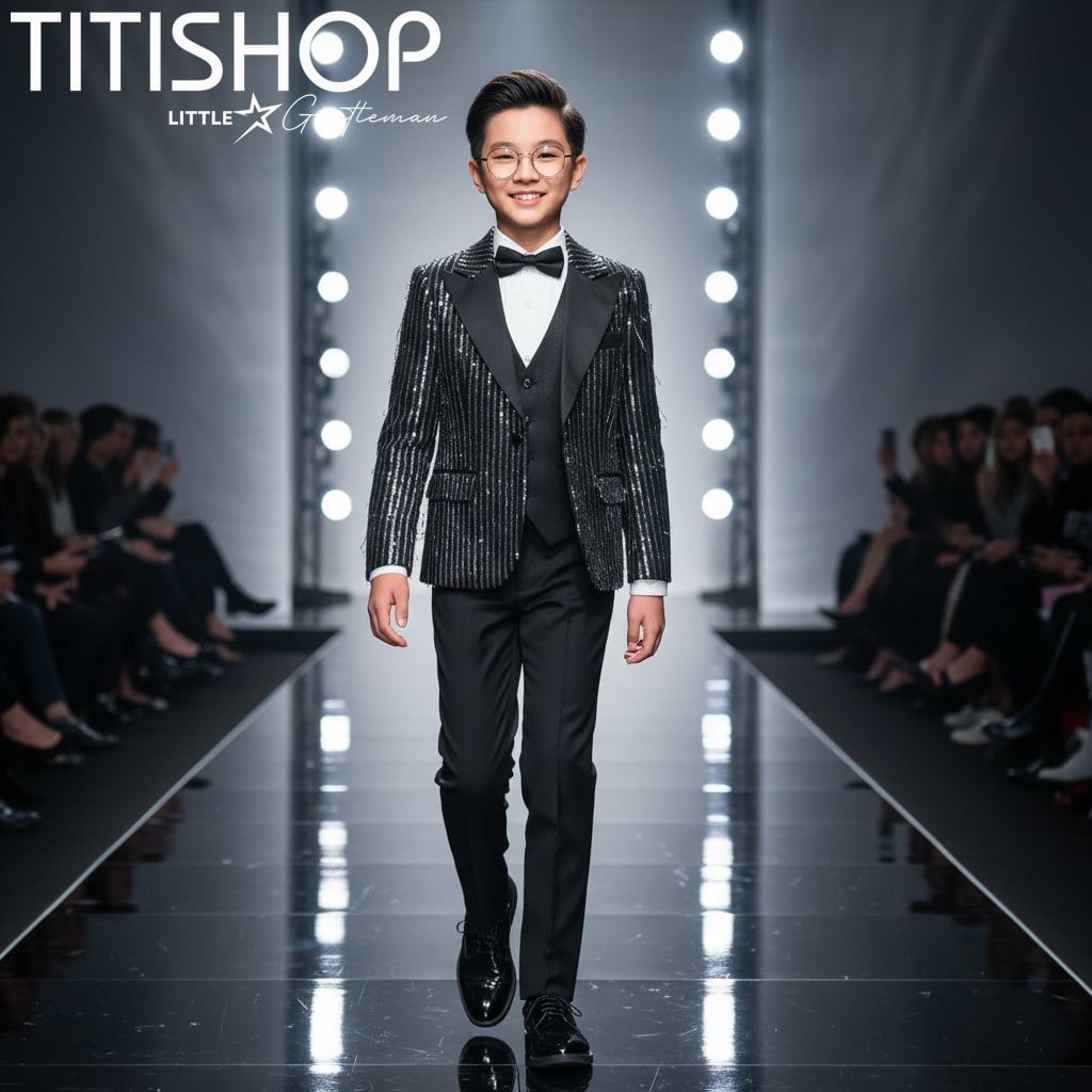 Vest Biểu Diễn Catwalk Bé Trai Titishop