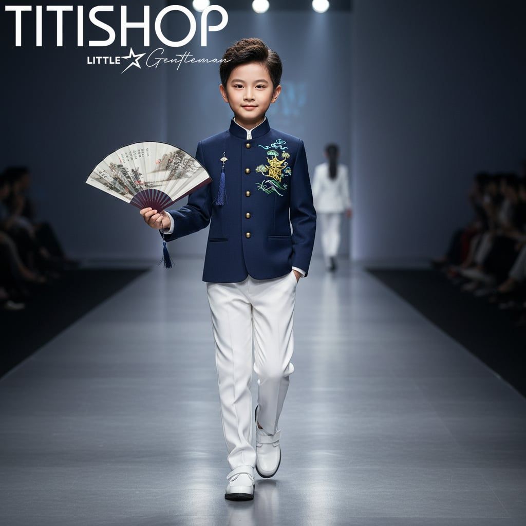 Vest Biểu Diễn Catwalk Bé Trai Titishop
