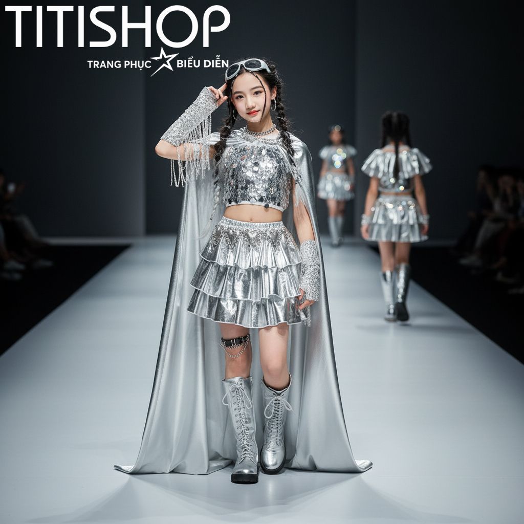 Sét Biểu Diễn Calwalk Bé Gái - 009