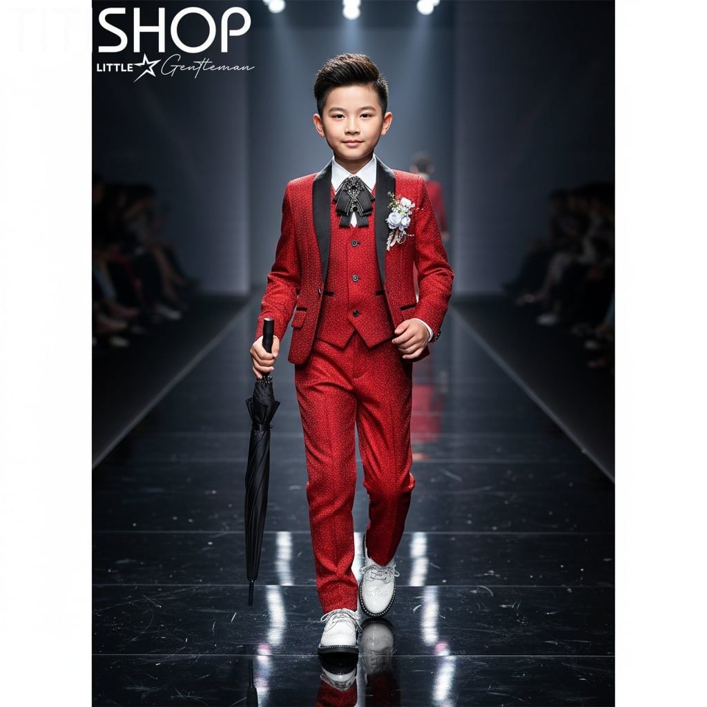 Vest Biểu Diễn Catwalk Bé Trai Titishop
