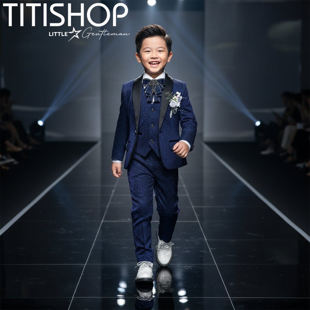 Vest Biểu Diễn Catwalk Bé Trai Titishop