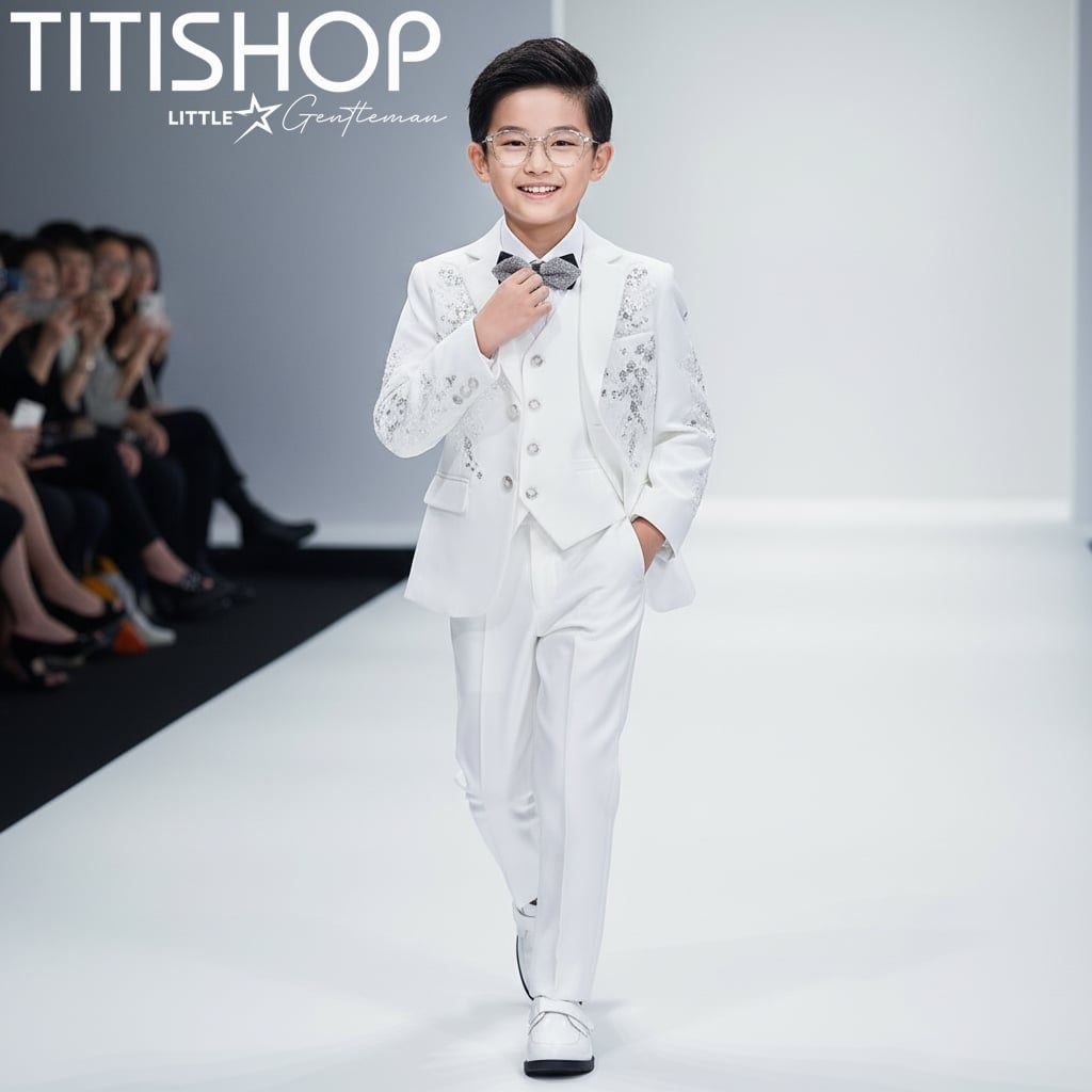 Vest Biểu Diễn Catwalk Bé Trai Titishop
