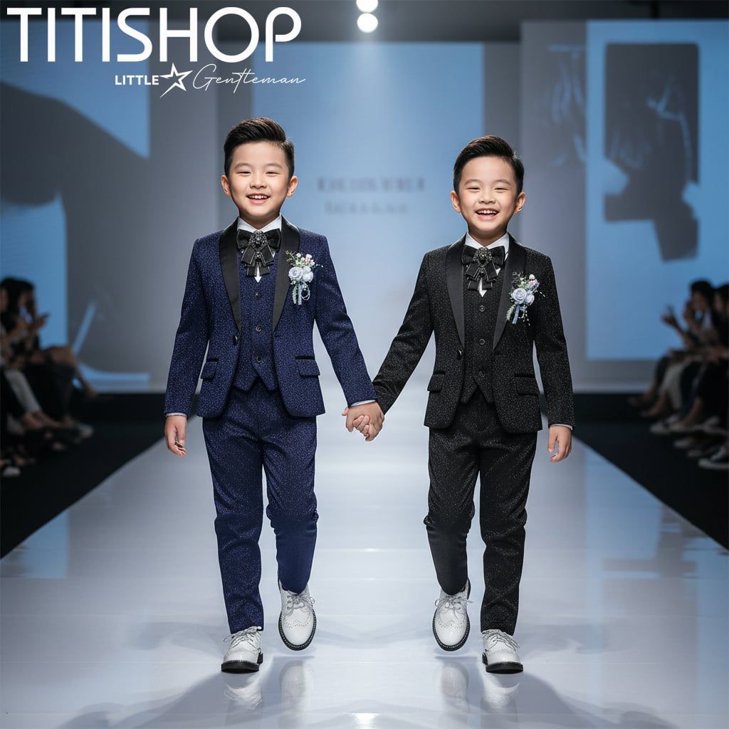 Vest Biểu Diễn Catwalk Bé Trai Titishop