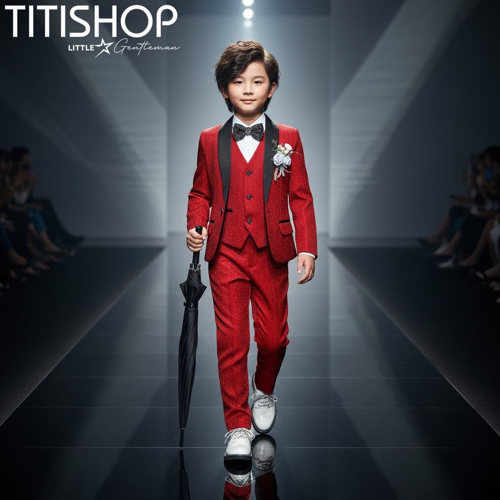 Vest Biểu Diễn Catwalk Bé Trai Titishop