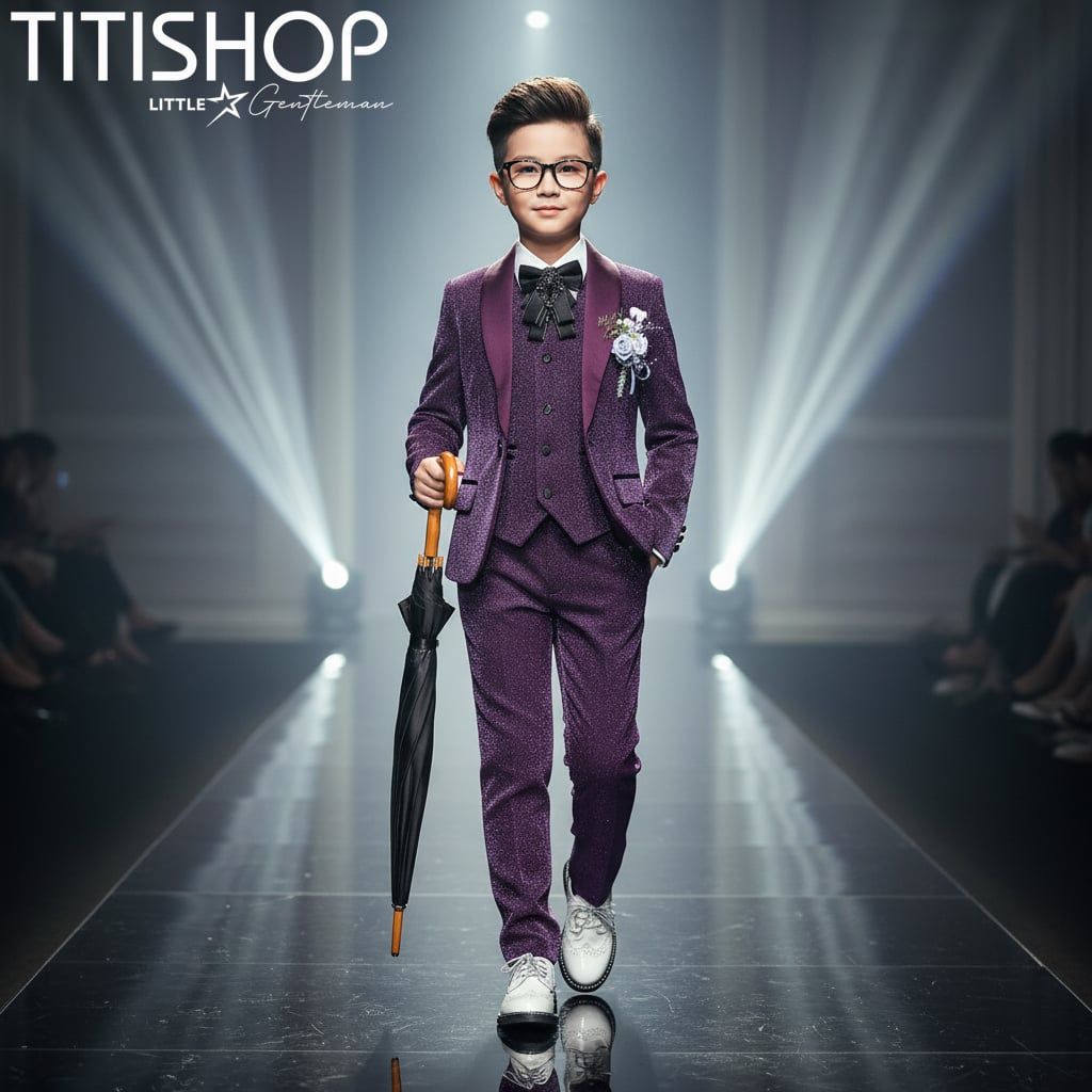 Vest Biểu Diễn Catwalk Bé Trai Titishop