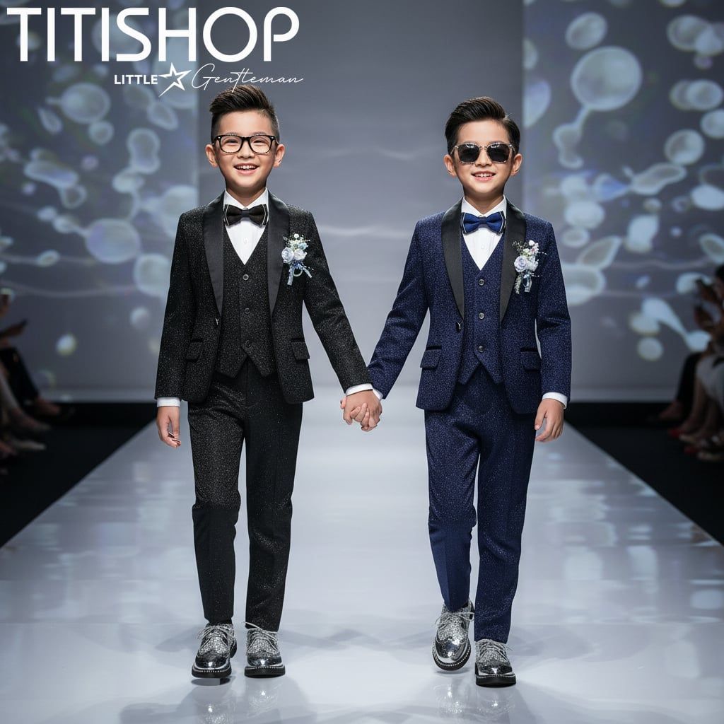 Vest Biểu Diễn Catwalk Bé Trai Titishop