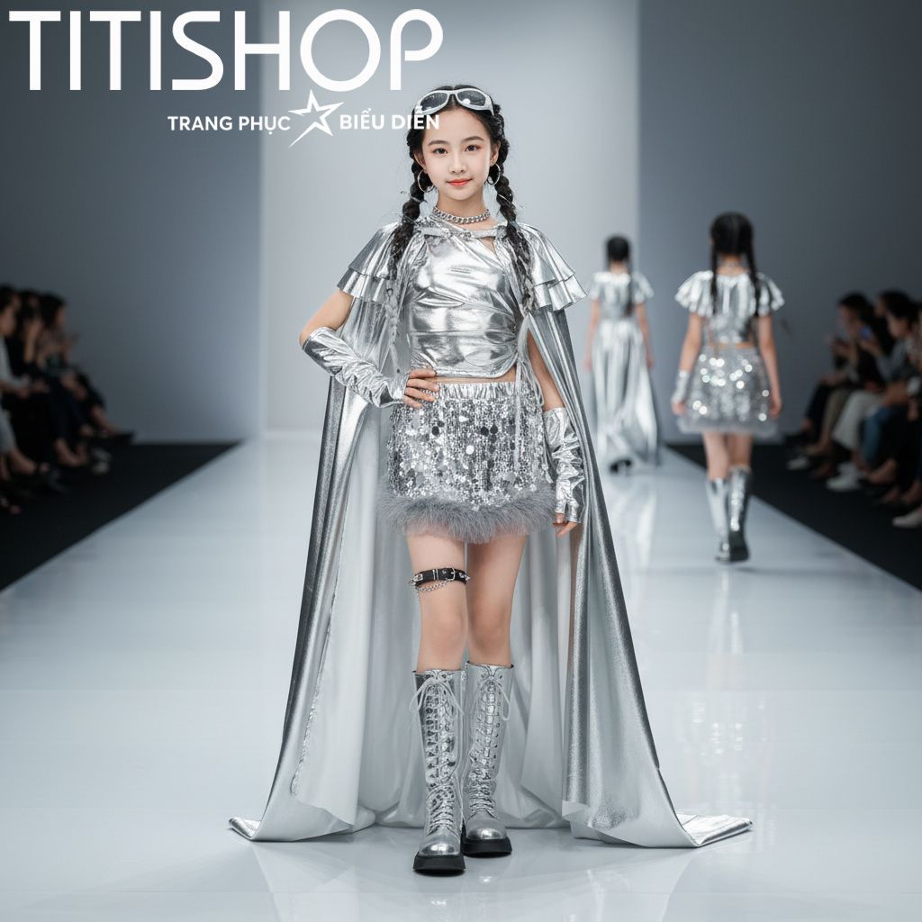 Sét Biểu Diễn Calwalk Bé Gái - 019