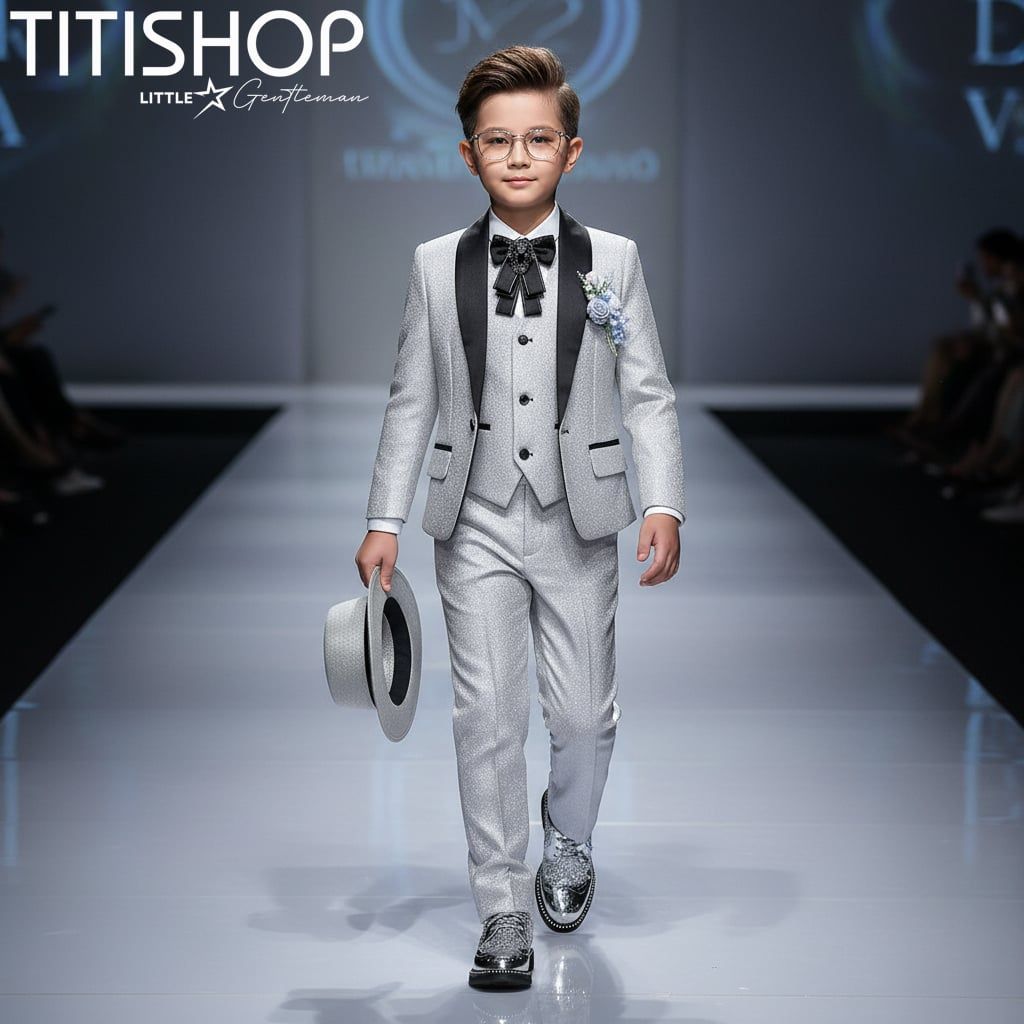 Vest Biểu Diễn Catwalk Bé Trai Titishop
