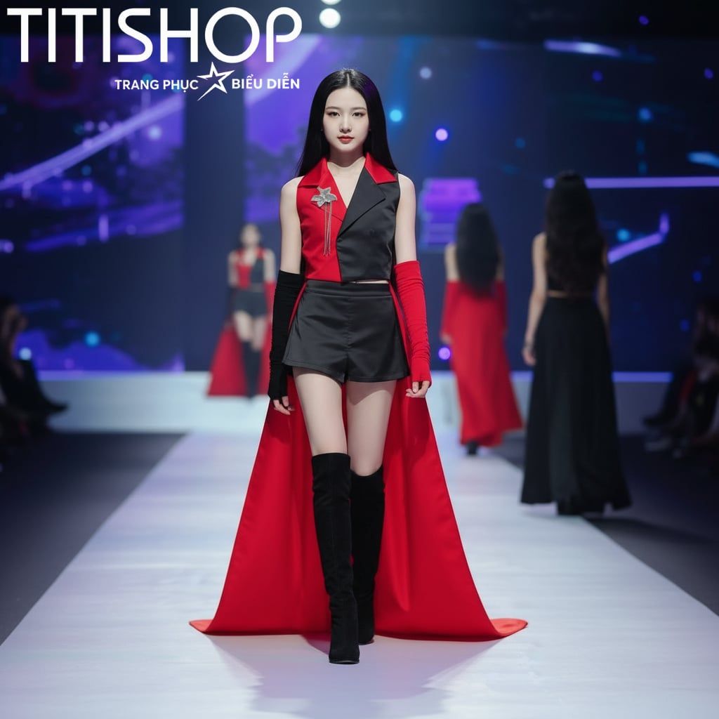 Sét Biểu Diễn Calwalk Bé Gái - 069