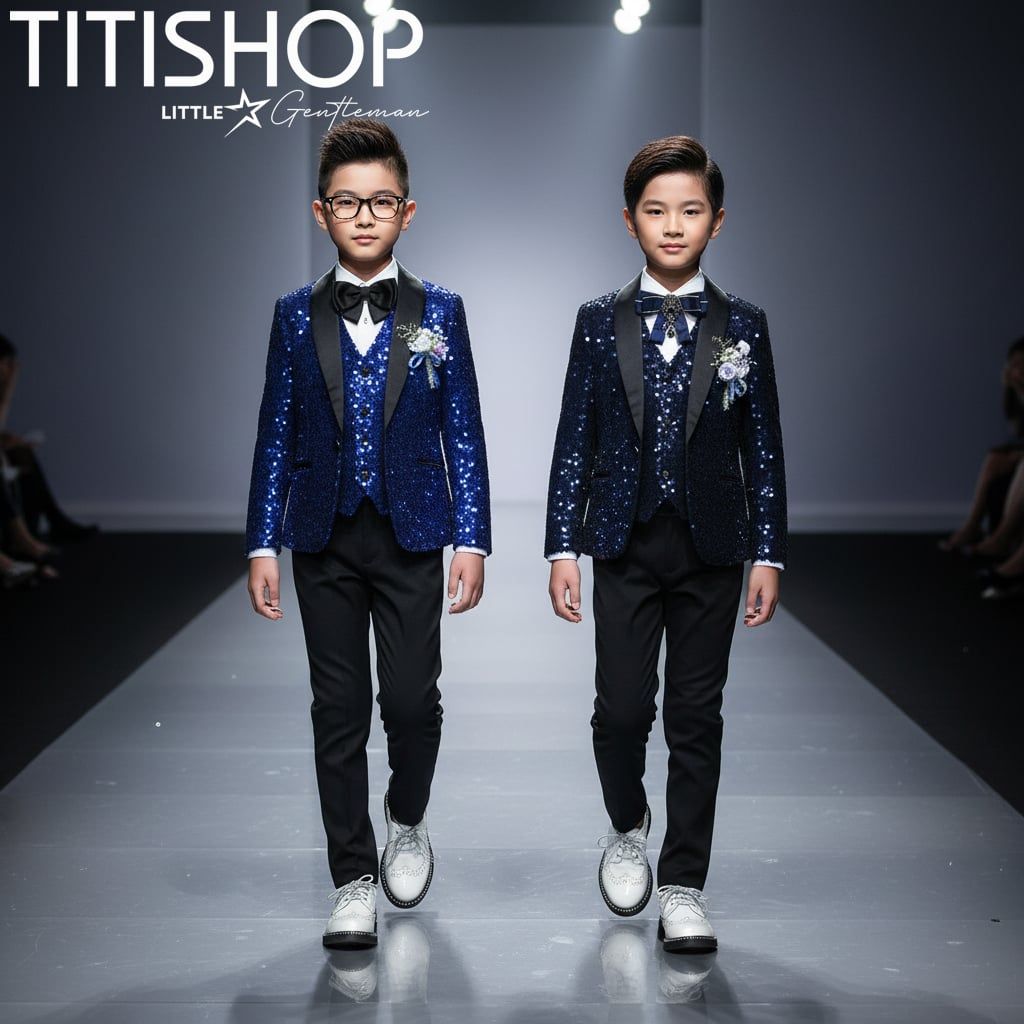 Vest Biểu Diễn Catwalk Bé Trai Titishop