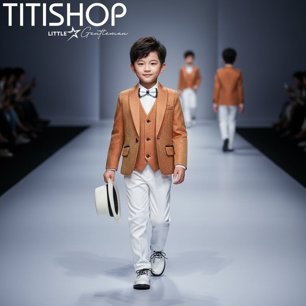 Vest Biểu Diễn Catwalk Bé Trai Titishop